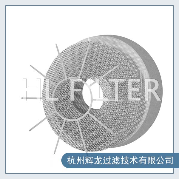 不銹鋼碟片濾芯碟形濾芯雙向聚酯薄膜專用碟片3